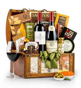 Wine and Gourmet Gift Baskets