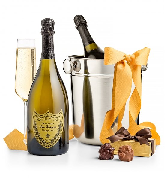 Dom-Perignon-Champagne-and-Chiller-Gift