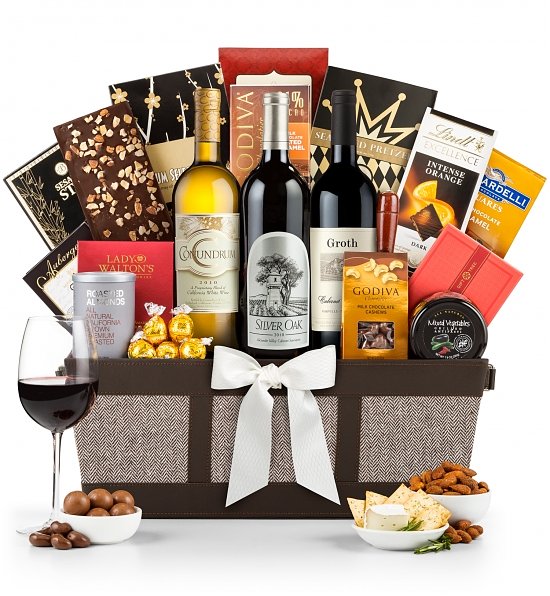 Silver-Oak-Cabernet-Basket-Alexander-Valley-Standard Gift Basket