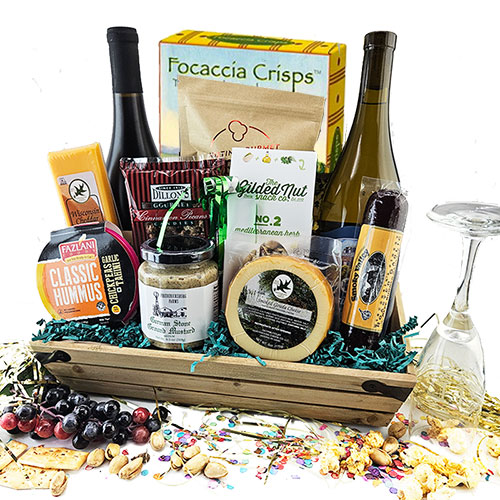 Cheers Wine Gift Basket