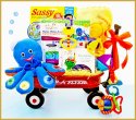 Baby Neptune Einstein Baby Gift Basket / Wagon Gift Basket