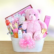 Baby Girl's Welcome Gift - Gift Basket Gift Basket