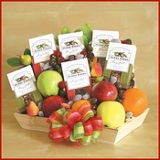 Fruit & Snacks Gourmet Gift Basket Gift Basket
