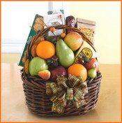Fruit & Snack Party - Fruit & Gourmet Gift Basket Gift Basket