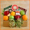 Classic Cheese & Fruit Gourmet Gift Basket Gift Basket