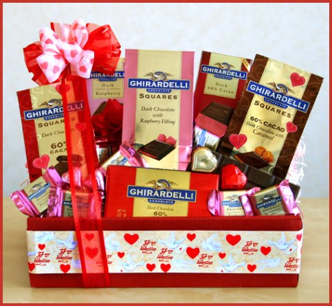 Chocolate For My Love Valentine's Day Gift Basket Gift Basket
