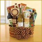 Californian Sunshine Deluxe 3 Wine & Gourmet Gift Basket Gift Basket