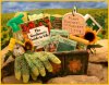Go Vintage In The Garden Gardening Themed Gift Basket - FREE SHIP USA Gift Basket