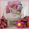 Baby's Essentials Baby Gift Basket - Pink or Blue Gift Basket