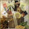 A Corporate Thank-You White Wine & Gourmet Gift Basket Gift Basket