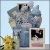 Baby Essentials Nurture & Care Baby Gift Basket - Blue Boys, Girls Pink Gift Basket