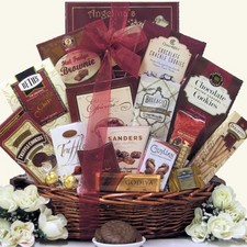 A Chocolate Christmas Holiday Gift Basket - MEDIUM Gift Basket