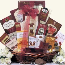 A Chocolate Christmas Holiday Gift Basket - LARGE Gift Basket