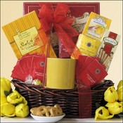 Treasures of Tea Gourmet Tea Gift Basket - FREE SHIP USA Gift Basket