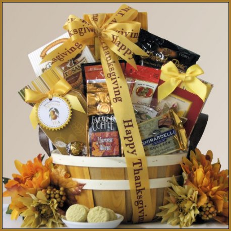 A Thanksgiving Wish Gourmet Gift Basket Gift Basket