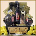 Celebrate In Style Wine & Gourmet Gift Basket - Hogue Cellars Cabernet Sauvignon Red Wine Gift Basket
