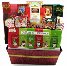 Just Coffee And Treats Gourmet Gift Basket - FREE SHIPPING CANADA Gift Basket