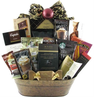 Musical Coffee Treats Gourmet Gift Basket Gift Basket