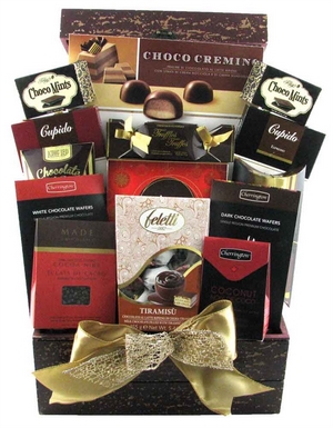 A Chocolate Feast Gourmet Gift Basket - FREE SHIP CANADA Gift Basket
