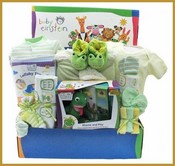 Baby Einstein's Smart Baby Gift Basket - PERSONALIZATION Option Gift Basket
