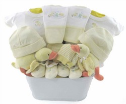 Baby Oscar Is A Grouch Sesame Street Baby Gift Basket - Personalization Option Gift Basket
