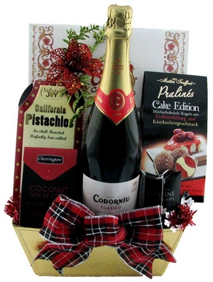 Beautiful Bouquet Wine & Gourmet Gift Basket Gift Basket
