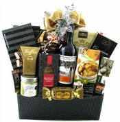 Corporate Pleasures Wines & Gourmet Gift Basket - FREE SHIP CANADA Gift Basket