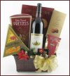 Rose Wine Treats De-Wine & Gourmet Gift Basket - FREE SHIP CANADA Gift Basket