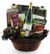 Delightful De-Wine & Gourmet Gift Basket - FREE SHIP CANADA Gift Basket