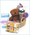 Baby Firsts Baby Gift Basket - Baby Boys Blue Gift Basket