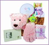 Cozy Comfort Baby Gift Basket - Girls, Boys or Neutral Baby - DELUXE Gift Basket