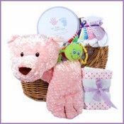 Cozy Comfort Baby Gift Basket - Girls, Boys or Neutral Baby Gift Basket