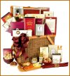 Grandiose Gold Indulgence Gourmet Gift Basket - Deluxe Edition Gift Basket