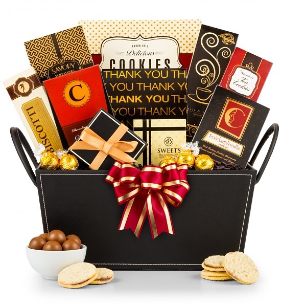 A Cheerful Thank You Gift Basket