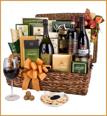 Wine Gift Baskets Delivered to the USA