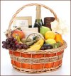 Champagne & Fruit Gourmet Gift Basket Gift Basket