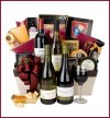 4 Wine Quartet Deluxe Wine & Gourmet Gift Basket - FREE SHIPPING USA Gift Basket