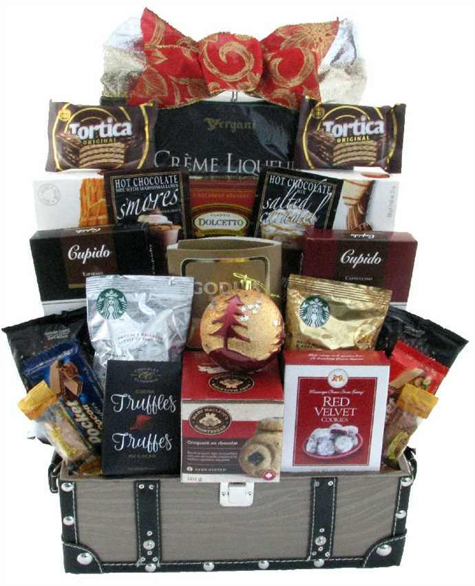 Coffee Tea Chocolate Gift Baskets / Coffee Chocolates Gift