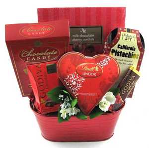 You Know You Want Me Valentine's Day Gift Basket