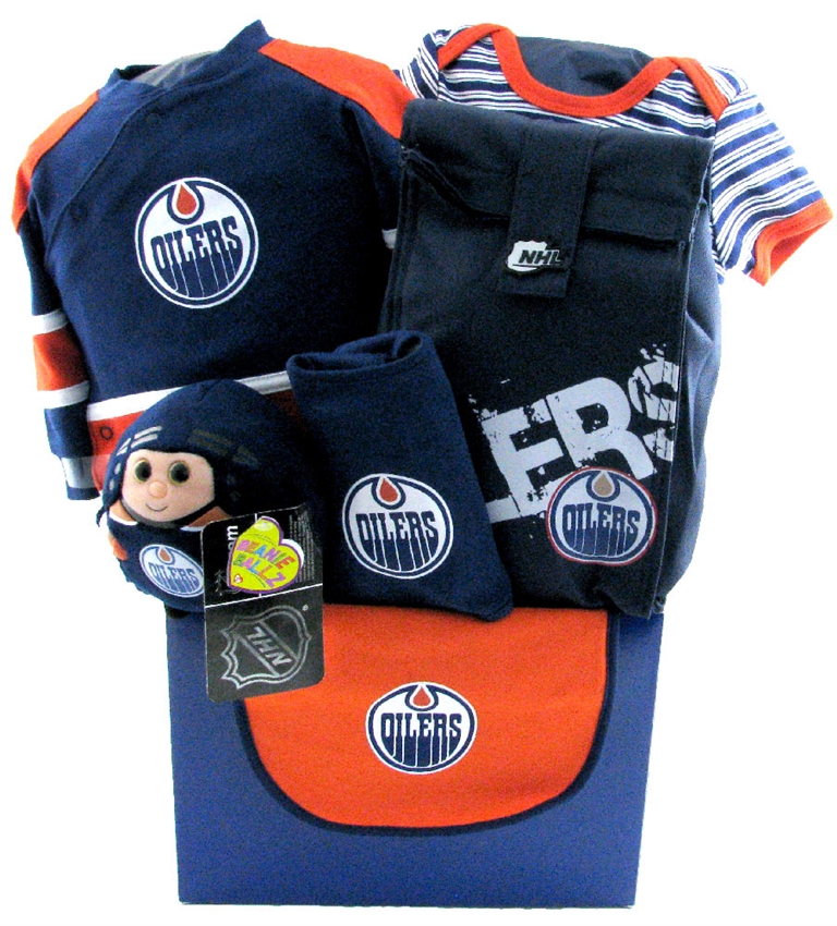 Edmonton Oilers Hockey Basket