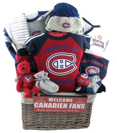 Montreal Canadians Baby Gift ~ DELUXE