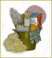 Glorious Gardening Floral Garden Gift Basket - Sweet Pea & Quince Gift Basket