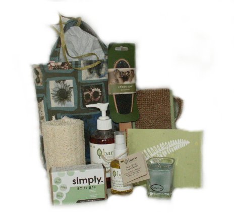 Ohhhs & Ahhhs Organic Spa Tote Gift Basket Gift Basket