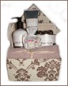 Brocade Bath Sensations Spa Gift Basket - FREE SHIP CANADA Gift Basket