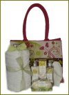Fresh & Funky Deluxe Spa Gift Basket/ Tote Bag - FREE SHIPPING CANADA Gift Basket