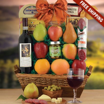 Chianti & Fresh Fruit