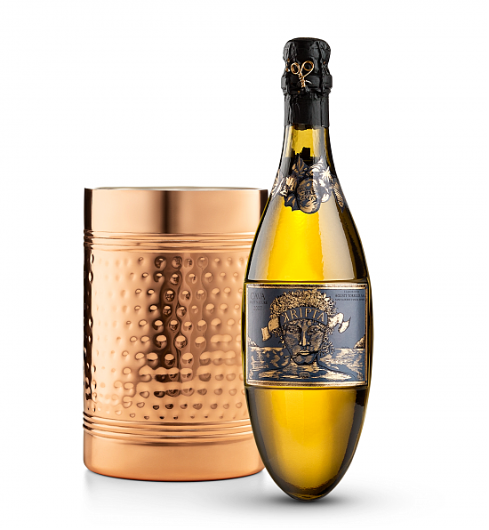 Kripta Brut Nature Cava Gran Reserva with Copper Chiller